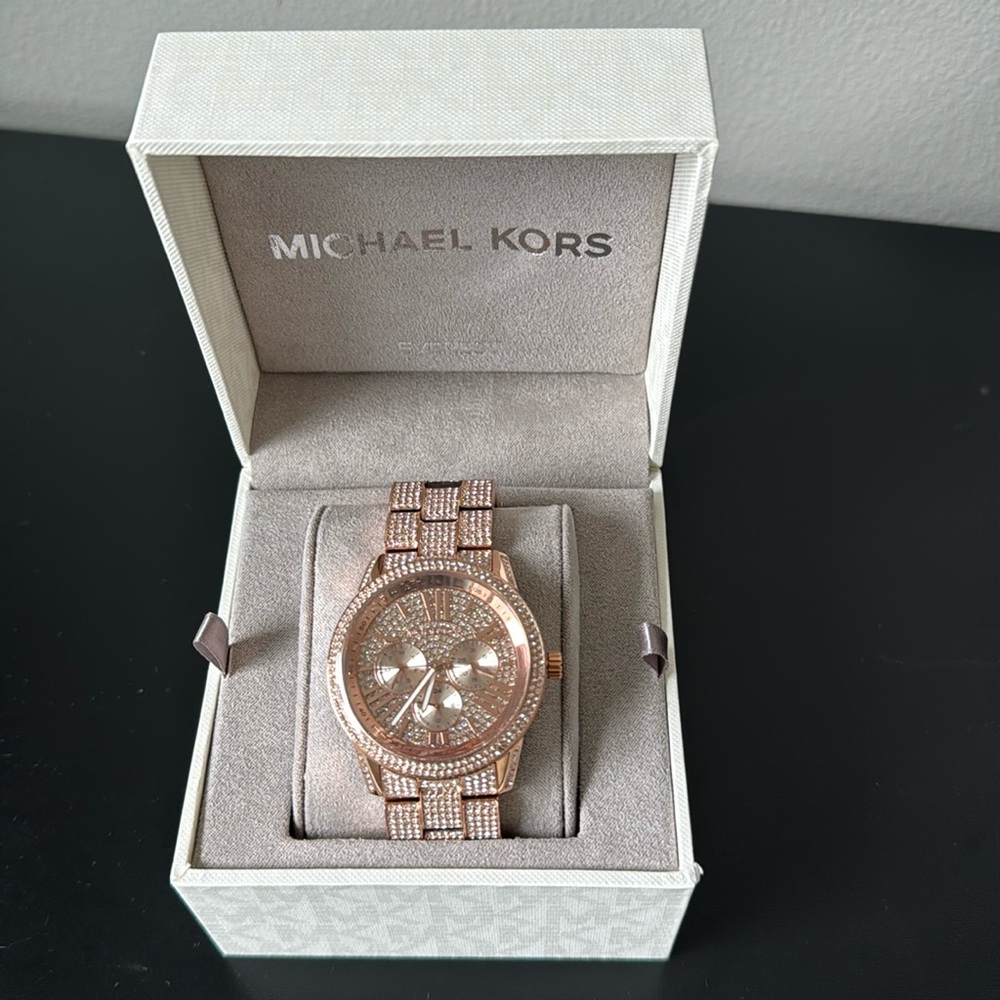 Michael Kors MK6933 Bradshawn Rose Gold Tone Stainless Steel Women's Watch